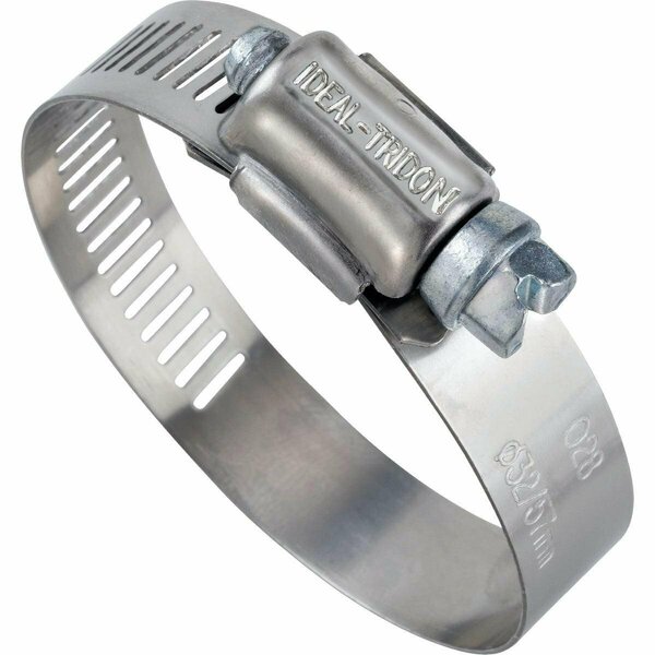 Ideal Tridon Ideal 11/16 In. - 1-1/2 In. 57 Stainless Steel Hose Clamp with Zinc-Plated Carbon Steel Screw 5716053